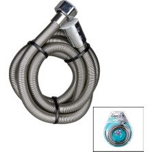 Krm Vakumlu   Metal Yaylı  Duş Hortumu Vakumlu 150CM (5047) Krm