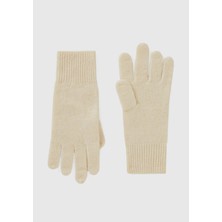 United Colors Of Benetton Ekru Kadın / Kız Bn_yün Karışımlı Şardonlu Eldiven Model Kodu: 1MDVDG00A600