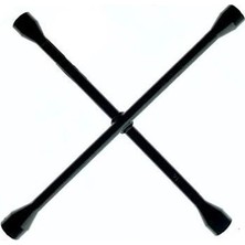 Krm Dörtlü Bijon Anahtarı Krom Çelik Tam Profesyonel Lokmalı Bijon Tüm Araçlar Içindir (504