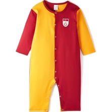 Galatasaray B88082 Metın Oktay Bebek Tulum Sarı Kırmızı