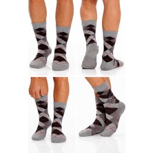 Seryün Ekose Yün Çorap