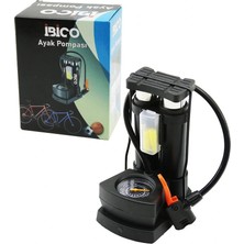 Krm Saatli Dikey Model - Ince Pistonlu Ayak Pompası Oto-Araç - Bisiklet-Motor Lastik - Top -