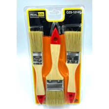 Krm 3 Parça  Boya Kestirme Fırça Seti No-1- 1.5 -2 (5047) Krm