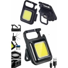 İsingir Shopping Kamp Çadır Lambası Şarjlı El Feneri Işıldak Anahtarlık Mini Mıknatıslı - IS002Y-7R8Y97