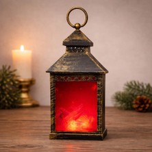 Livenda Vintage Tasarım Şömine LED Işık