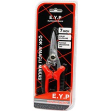 Esranın Dünyası E.y.p (7") Çok Amaçlı Makas (Kauçuk Sap)