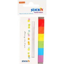  hopax stickn ındex ışaret bant filmi 50x20 6 renk 180 yaprak 4-2159800-5001