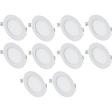 Cata 10 Adet 15 Watt Slim LED Panel Beyaz Işık Metal Kasa