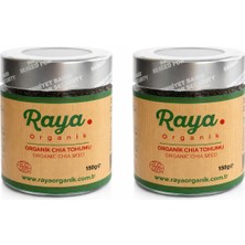 Raya Organik Organik Chia Tohumu 2’li Set (2 x 150 gr – Toplam 300 Gr)
