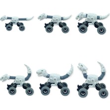 Trend Movira Uzayan Dinazor Arabalar 18 cm - Beyaz - 1 Adet