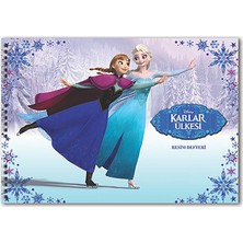  keskin color resim defteri frozen 15 yaprak 25x35cm 300215-92