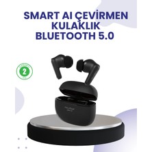 Krm Çift Mikrofonlu Kablosuz Kulaklık Anc Enc ve Oyun Modlu Krm