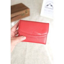 Norvi Leather Bozuk Para ve Bol Kartlık Bölmeli Hakiki Deri Küçük Kadın Cüzdanı 1181