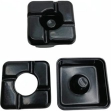 Krm Kapaklı Kare Bakalit Küllük (5047) Krm