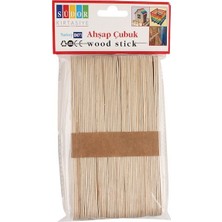 Südor Ahşap Çubuk Büyük Dondurma Çubuğu 50 Li Bs70 (10 Paket)