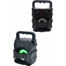 İsingir Shopping Kablosuz Bluetooth Hoparlör Ses Bombası Rgb Işıklı Taşınabilir Yüksek Ses Ka - IS002Y-7R8PT