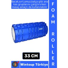Wintoup #foamroller Spor Fitness Egzersiz Pilates Yoga Masaj Esneme Bacak Sırt Bel Omuz Kalça Foam Roller