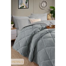 Isessia Veloria Wellsoft Çift Kişilik Yorgan Çift Taraflı | Ultra Yumuşak 4 Mevsim Konfor | 195X215 cm