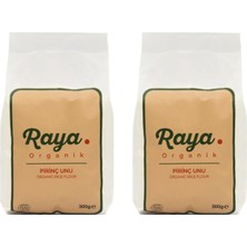 Raya Organik Organik Pirinç Unu 2’li Set (2 x 300 gr – Toplam 600 Gr)