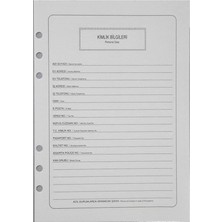  comix heeton organizer yedeği tarihsiz çizgili a6 bsc0180