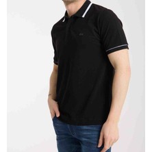 Lacoste Polo Siyah Regular Fit Kısa Kol