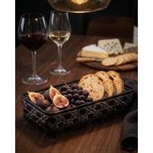 Akden Store El Kesmesi Kristal Dekor Cam Renkli Baton Kase 25X15CM