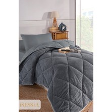 Isessia Veloria Wellsoft Tek Kişilik Yorgan Çift Taraflı | Ultra Yumuşak 4 Mevsim Konfor | 155X215 cm