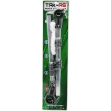 Krm Plastik Kulplu Küpeşte Makaralı Katlanır Çamaşır Askısı (5047) Krm