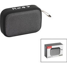 Krm Bluetooth Wireless  Mini  Hoparlör Speaker  USB Şarjlı   3W  300MAH Pil - Mikrofon - Kart