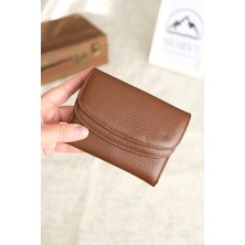 Norvi Leather Bozuk Para ve Bol Kartlık Bölmeli Hakiki Deri Küçük Kadın Cüzdanı 1181