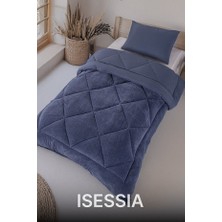 Isessia Lüks Wellsoft Çift Taraflı Yumuşak 4 Mevsim Konfor Yorgan Seti | Yorgan | Uyku Seti 155 x 215 cm