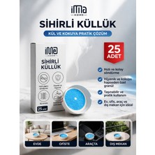 Ima Home Sihirli Küllük 25 Adet Dumansız Kokusuz Kül Toplayıcı Taşınabilir Hijyenik Masa Üstü Küllük