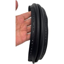 Angel Çanta Aksesuar 19 cm Oval Siyah Renk Derili Gizli Çanta Bursu