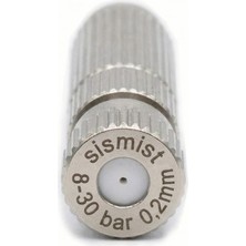 Sismist Orta Basınç 3/16 Dişli Sisleme Nozulu (8-20BAR)
