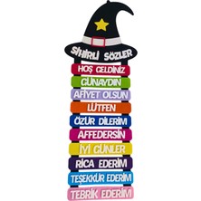 Ngüzel Keçe Tasarım Sihirli Sözler Keçe