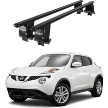 Today Auto Royal Nissan Juke (2010 - 2019) Uyumlu Siyah Kilitli Ara Atkı Port Bagaj Tavan Barı