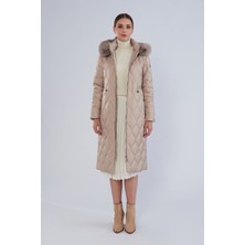 Centilmen Trenç Soğan Desenli Şişme Kaban 5628