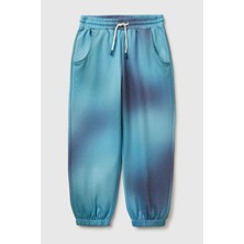 United Colors Of Benetton Mavi-Siyah Erkek Ej_gölge Efektli Etiketli Jogger Eşofman Altı Model Kodu: 34GSCF06UMAVI-SIYAH