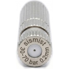 Sismist Yüksek Basınç Serinletme, Nemlendirme, Sisleme Nozulu 3/16 Diş (70 Bar)