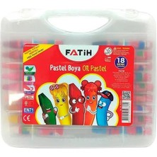  fatih pastel boya 18 renk king size çantalı fa50360pb18rks