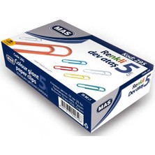  mas 295 ataş dev renkli pvc kaplı 50 mm (24 kutu)