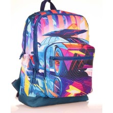  kaukko kids okul sırt çantası layer car l5183