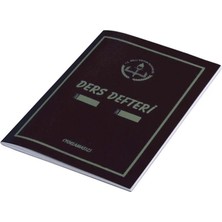  gülpaş ders defteri 12 ders yoklamasız plastik kapak 540