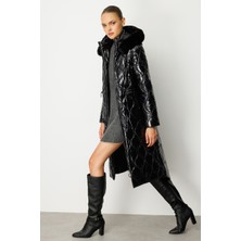 Centilmen Trenç Soğan Desenli Şişme Kaban 5628