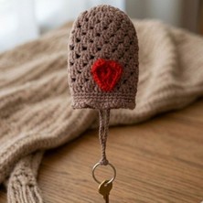 Uretti - Tuğba 9352 2715 El Örgüsü Çan Anahtarlık - Anahtar Kılıfı