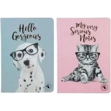 Dolphin Hatıra Defteri Studio Pets A5 Sert Kapak Pt-7787 (Karışık Renk 1 Adet)