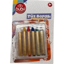  bu-bu yüz boyası 6 renk yuz001