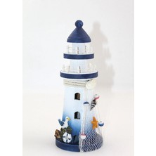 MiraLive Ahşap Marin Deniz Feneri Model 4