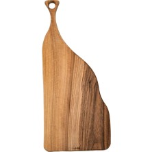 Hakiki Doğal Ceviz Kesme ve Sunum Tahtası 45 cm Model 2 | El Yapımı