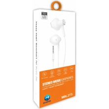 Mobilite 3.5 mm Çivi Jack Kulaklık Ucu Aux Girişli Tak Çalıştır Stero Mikrofonlu Kulaklık  - Extra Bass